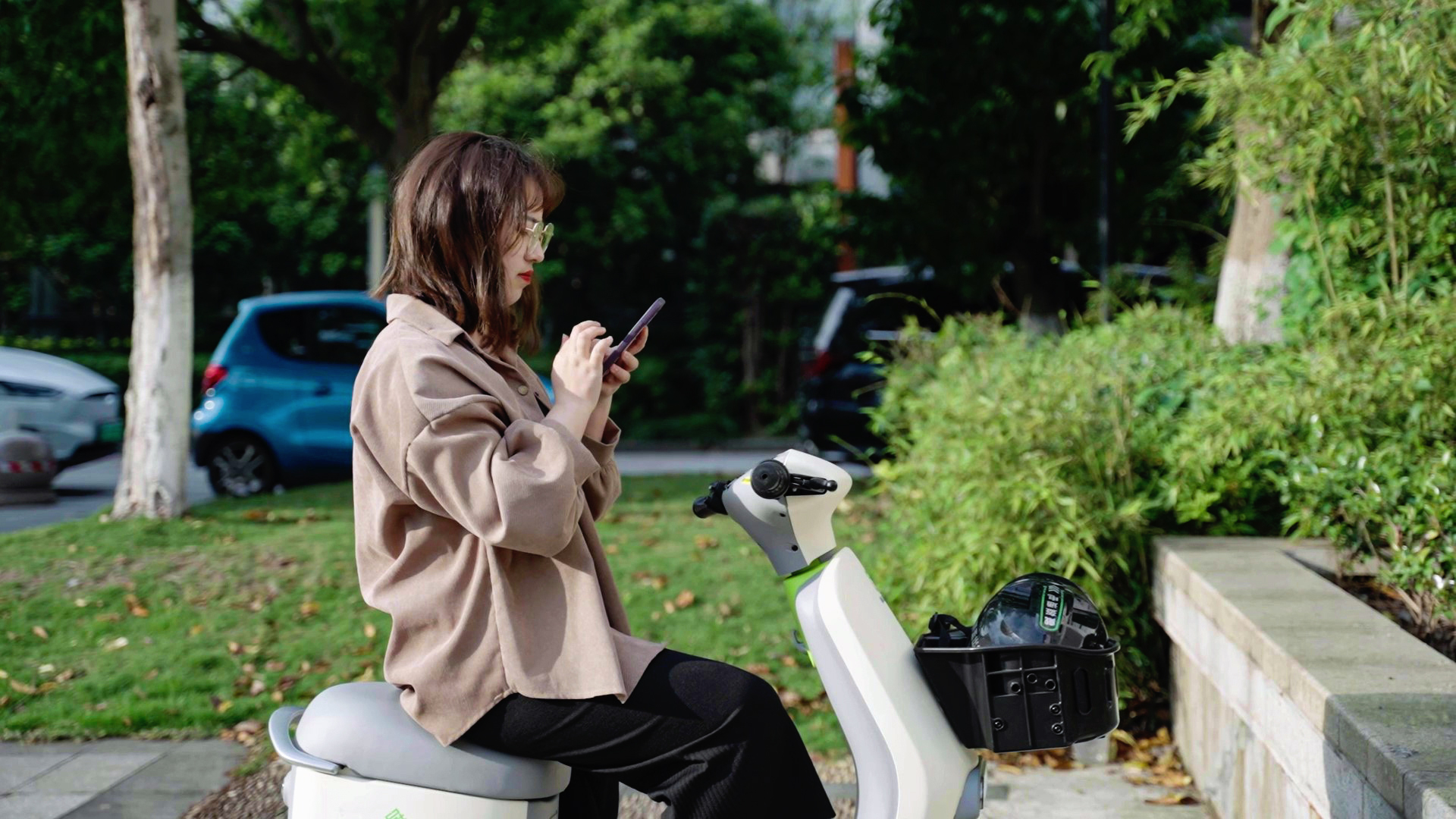 方便的共享電動車 方便的共享電動車